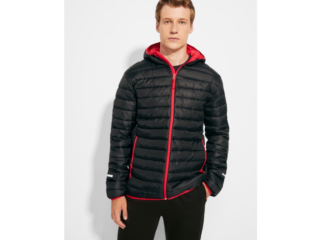 Pánská bunda Norway Sport (Velikost L, Barva černá/červená (0260))