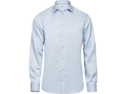 Luxusní keprová košile Slim Fit s dlouhým rukávem (Barva white, Velikost S)