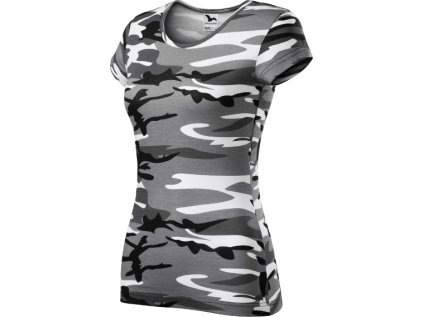 Camo Pure C22 Tričko dámské (Velikost XS, Barva camouflage gray)