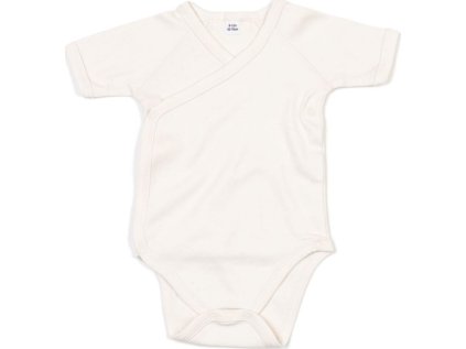 Dětské zavinovací body z bio bavlny  BZ 05 (Barva white, Velikost 0-3)