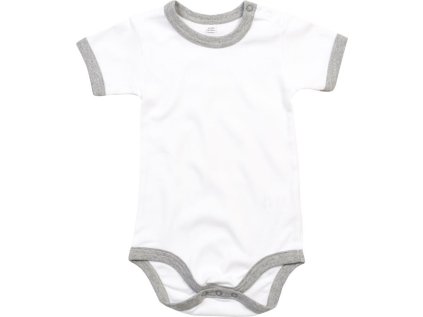 Dětské body  BZ 19 (Barva white/red, Velikost 3-6)