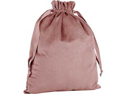 Sametový dárkový pytel  BG 718 (Velikost S, Barva rose quartz)