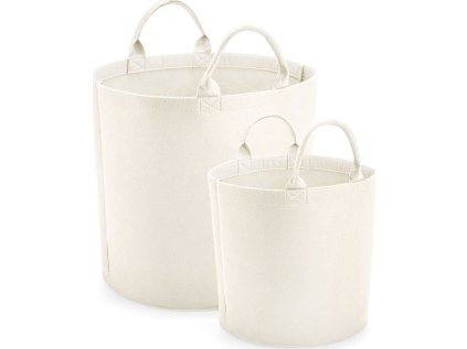 Plstěný úložný koš  BG 728 (Barva black, Velikost S)