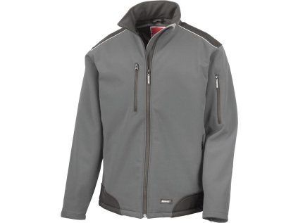 3-vrstvá softshellová ripstop pracovní bunda  R 124X (Velikost S, Barva all black)