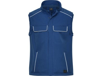 Pracovní softshellová vesta - Solid  JN 883 (Barva black, Velikost XS)