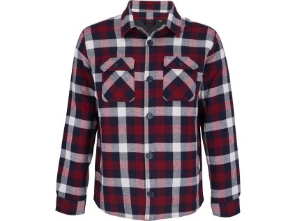 Kostkovaná košile s podšívkou  Noah (Barva royal blue, Velikost 3XL/4XL)