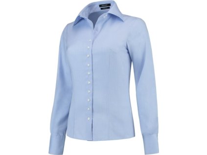 Fitted Blouse T22 Košile dámská (Velikost 36, Barva blue)