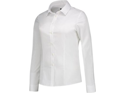 Fitted Stretch Blouse T24 Košile dámská (Barva bílá, Velikost 34)