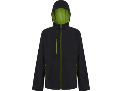 2-vrstvá softshellová bunda "Navigate"  TRA 705 (Velikost S, Barva black/orange pop)