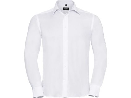 Nežehlivá košile s dlouhým rukávem  958M (Barva white, Velikost S)