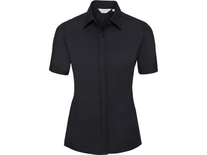 Elastická halenka "Ultimate" s krátkým rukávem  961F (Barva white, Velikost XS)