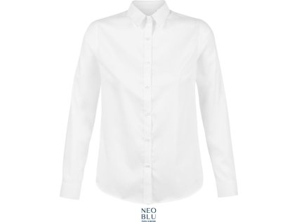 Mikro keprová halenka s dlouhým rukávem  Blaise Women (Velikost S, Barva night blue)