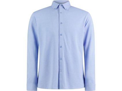 Košile piqué s dlouhým rukávem "Superwash"  KK 143 (Barva white, Velikost S)