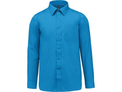 Popelínová košile "Jofrey" s dlouhým rukávem  K 545 (Barva white, Velikost S)