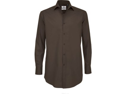 Popelínová elastická košile s dlouhým rukávem  Black Tie LSL /men (Barva white, Velikost S)