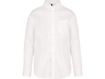 Nežehlivá košile s dlouhým rukávem  K 537 (Barva white, Velikost S)