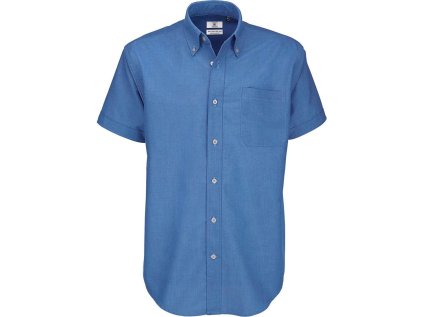 Košile Oxford s krátkým rukávem  Oxford SSL /men (Barva black, Velikost S)