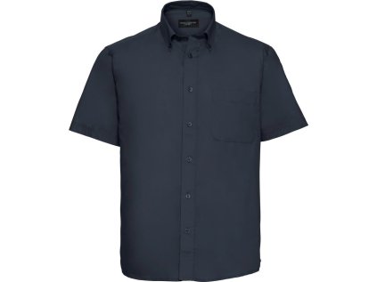 Keprová košile s krátkým rukávem  917M (Velikost S, Barva classic red)