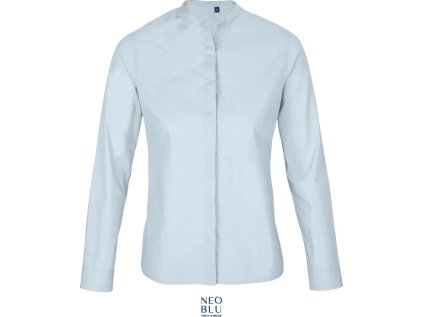 Popelínová halenka s dlouhým rukávem  Bart Women (Velikost S, Barva beige)