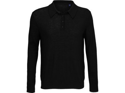 Pánský polo svetr  Stefan (Velikost S, Barva night blue)