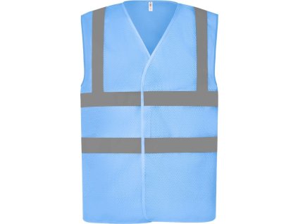 Hi-Vis síťovaná bezpečnostní vesta  HVW 120 (Barva white, Velikost M)