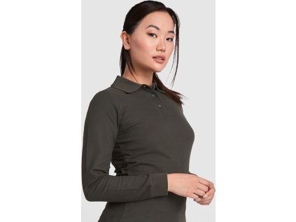 Dámská polokošile s dlouhým rukávem Estrella (Barva bílá (01), Velikost 3XL)