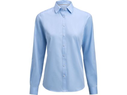 Keprová halenka s dlouhým rukávem  YB 50 Modern Women (Barva white, Velikost XS)