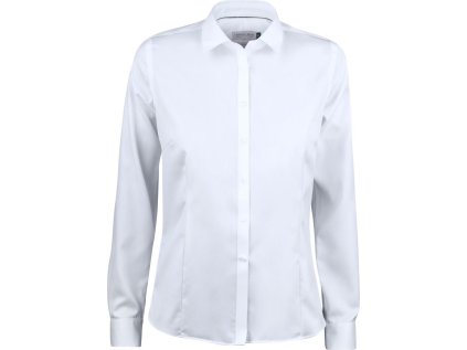 Nežehlivá halenka s dlouhým rukávem  GB 01 Regular Women (Barva white, Velikost XS)