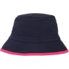 Klobouk z bio bavlny  O 93061 (Velikost S/M, Barva navy/pink)