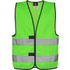 Dětská bezpečnostní vesta  KW – Aarhus (Velikost XS, Barva neon green)