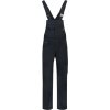 Dungaree Overall Industrial T66 Pracovní kalhoty s laclem unisex (Barva černá, Velikost S)
