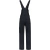 Dungaree Overall Industrial T66 Pracovní kalhoty s laclem unisex (Barva černá, Velikost S)