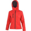 Dámská 3-vrstvá softshellová bunda s kapucí  R 230F (Velikost XS, Barva navy/royal)