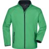 Pánská 2-vrstvá promo softshellová bunda  JN 1130 (Velikost S, Barva green/navy)
