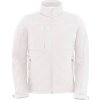 Pánská 3-vrstvá softshellová bunda s kapucí  Hooded Softshell /men (Barva white, Velikost S)