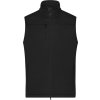 Pánská 3-vrstvá softshellová vesta  JN 1170 (Barva black, Velikost S)