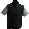 Pánská 3-vrstvá softshellová vesta  JN 136 (Barva black, Velikost S)