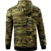 Camo Zipper C19 Mikina pánská (Velikost S, Barva camouflage gray)