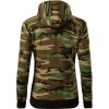 Camo Zipper C20 Mikina dámská (Velikost XS, Barva camouflage gray)