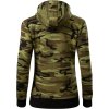 Camo Zipper C20 Mikina dámská (Velikost XS, Barva camouflage gray)