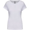 Dámské elastické tričko  K 3013 (Barva white, Velikost S)