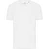 Pánské bio tričko s jemným žebrováním  8040 (Barva white, Velikost S)