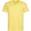 Tričko s výstřihem do V  Classic-T V-neck (Barva white, Velikost S)