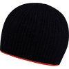 Zimní čepice Ribbon (Velikost UNI, Barva černá/modrá (3Abm))