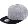 Čepice Snap melange (Velikost UNI, Barva šedá melírová/černá (03mgb))