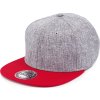 Čepice Snap melange (Velikost UNI, Barva šedá melírová/černá (03mgb))