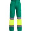 Pánské pracovní kalhoty Enix (Velikost 38, Barva modrošedá/svítivá žlutá (23221))