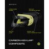 Sports Carbon fibre protective mask - standard