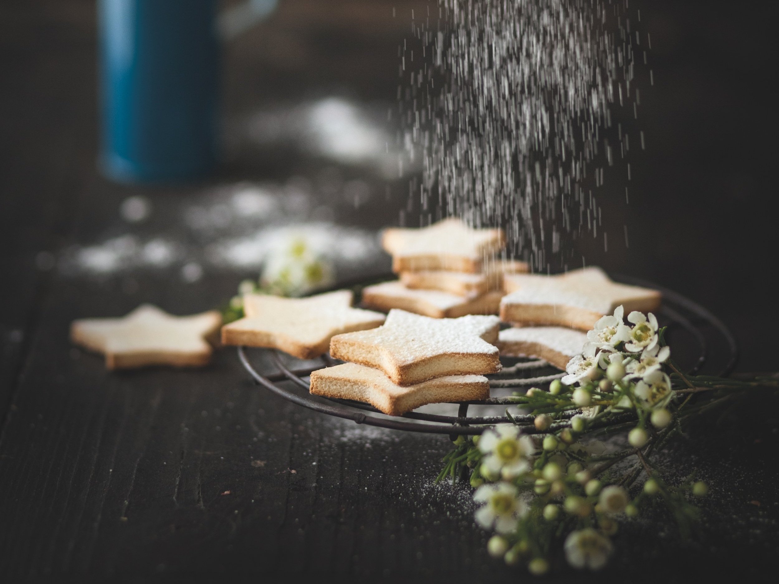 Kokosové hvězdičky se skořicí