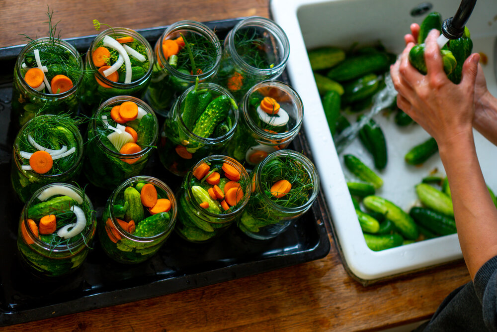 Nakládané okurky podle babičky Evy